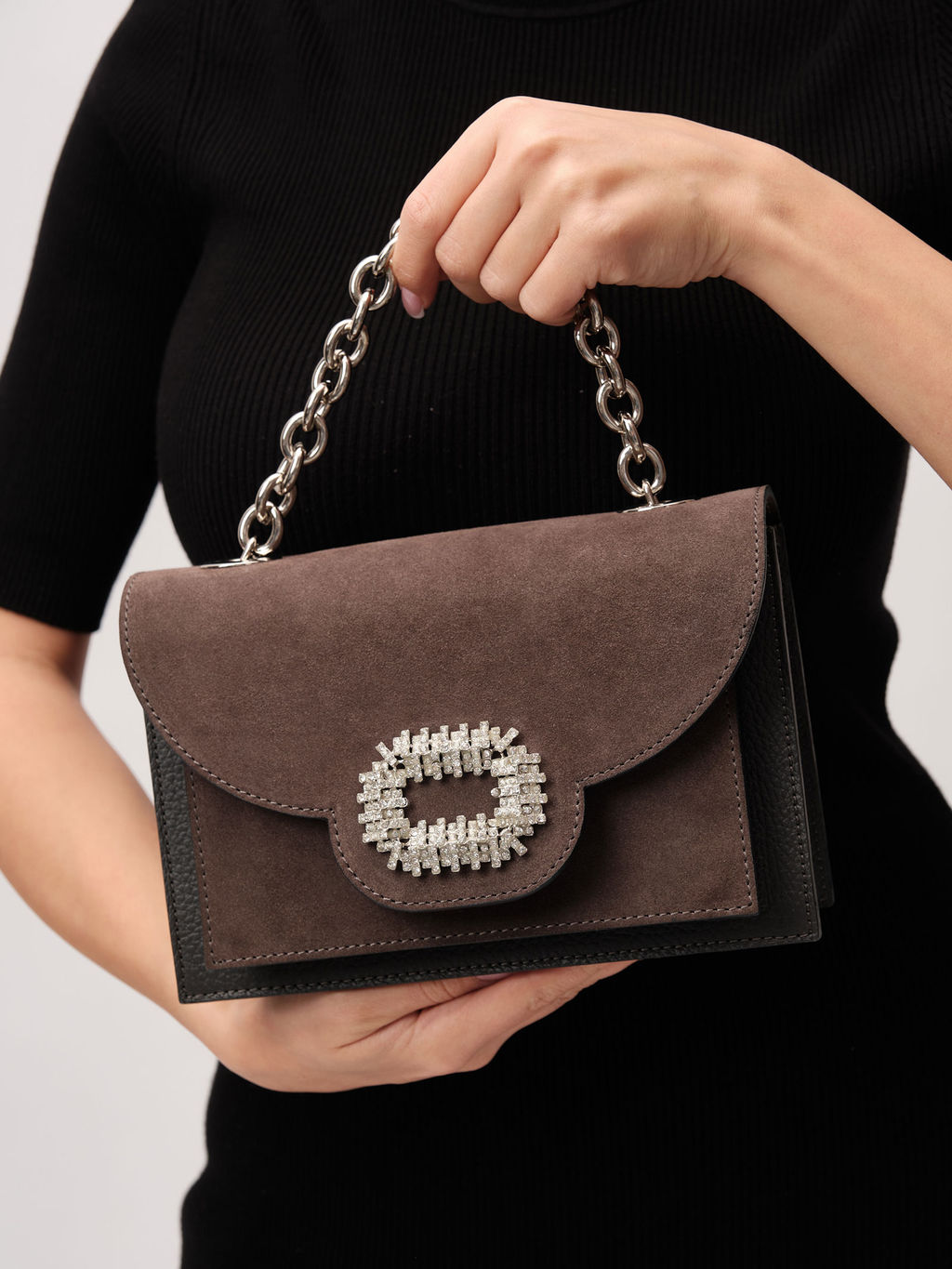 Женская сумка Deboro 31022 темный лес