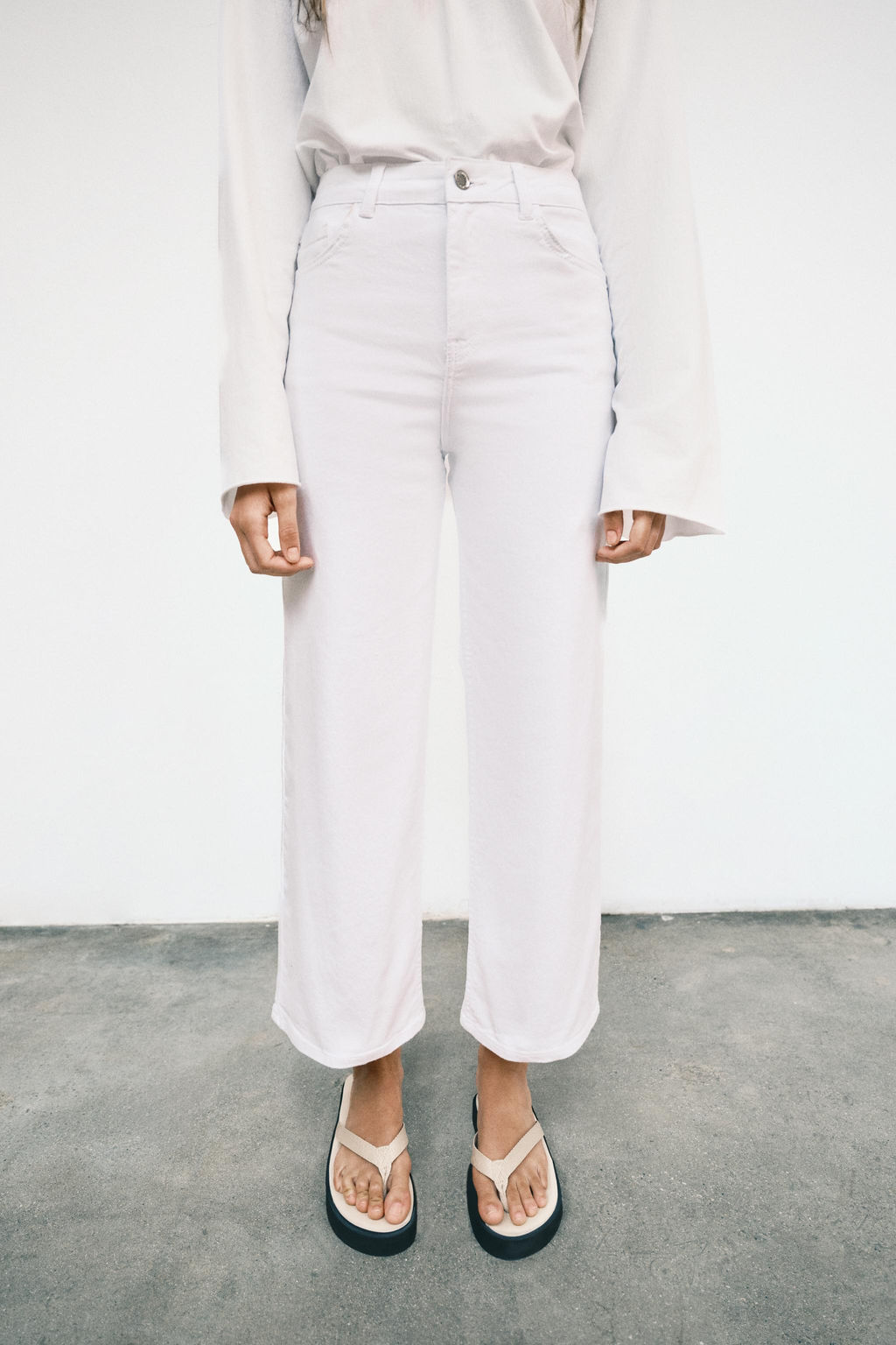Z1975 HIGH-WAIST COMFORT CULOTTES - Zara фото 14