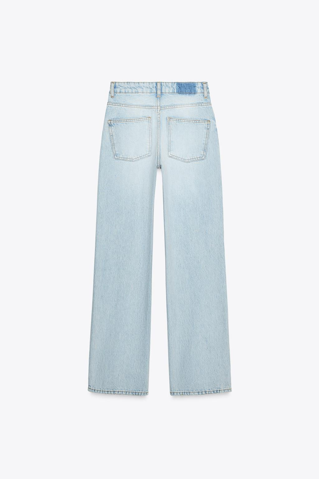JEANS Z1975 STRAIGHT HIGH WAIST LONG LENGTH - Zara фото 13