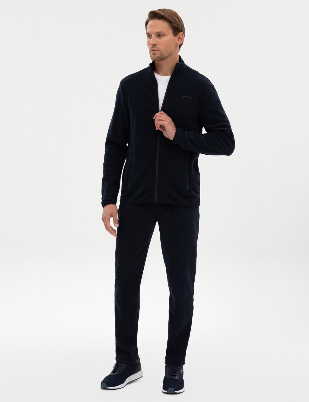 Lacivert Slim Fit Polar E_ofman Alt_ - Pierre cardin фото 3