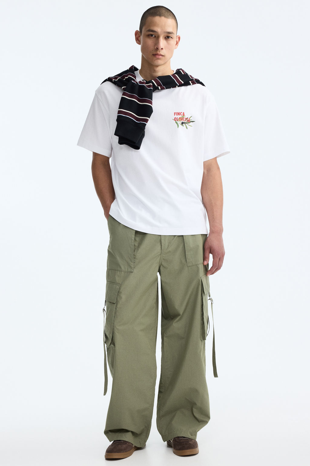 Camiseta con motivo estampado Loose Fit - H&m фото 14