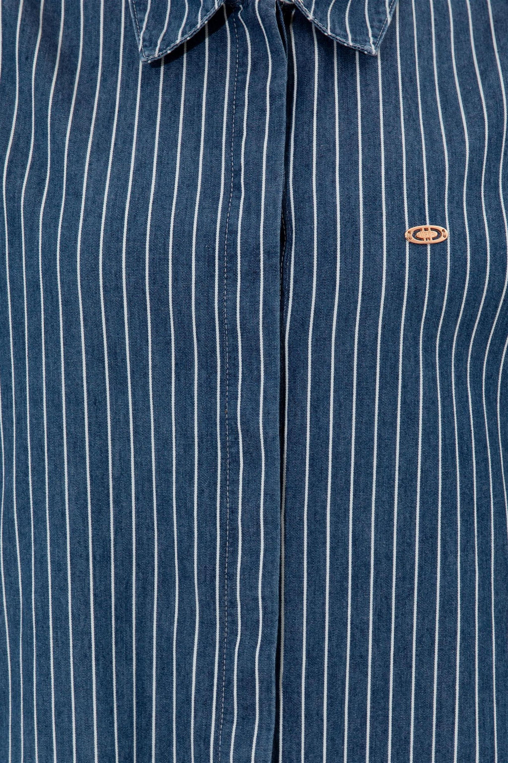 Женское синее джинсовое платье Неожиданная скидка в корзине - U.s. polo assn фото 5