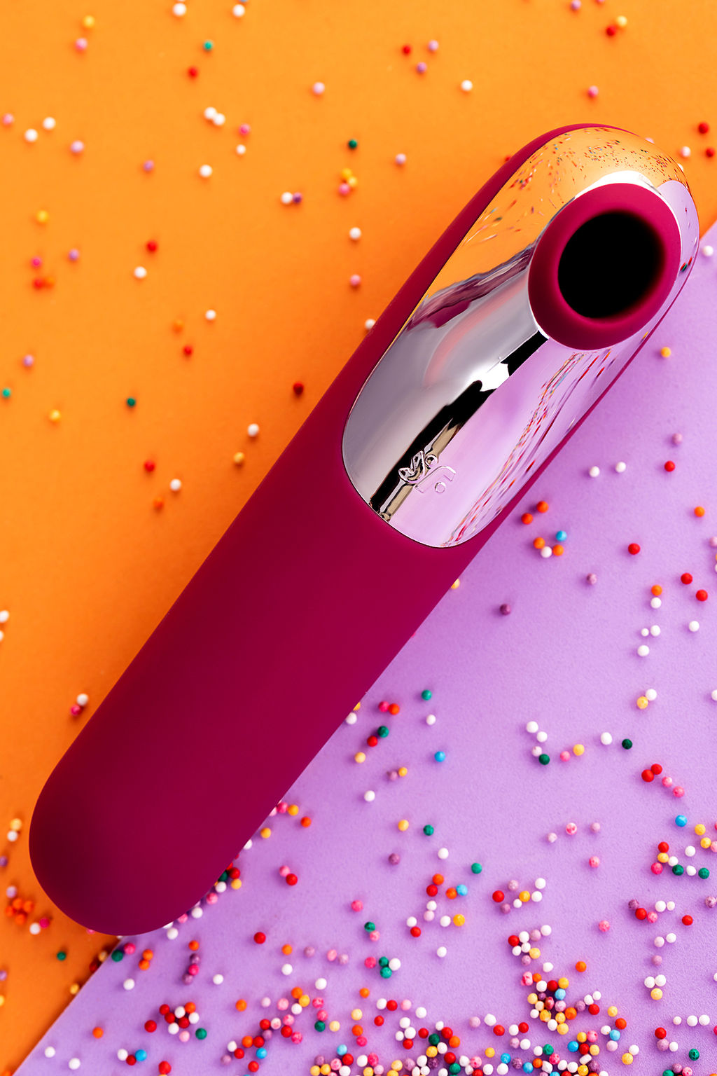 Вакуум-волновой бесконтактный стимулятор клитора Satisfyer Dual Love, силикон, красный, 16 см.  фото 18