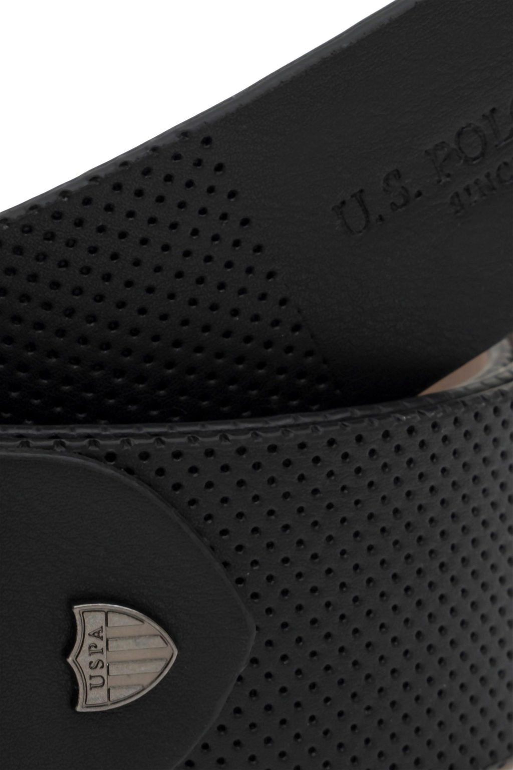 Мужской черный пояс - U.s. polo assn фото 4