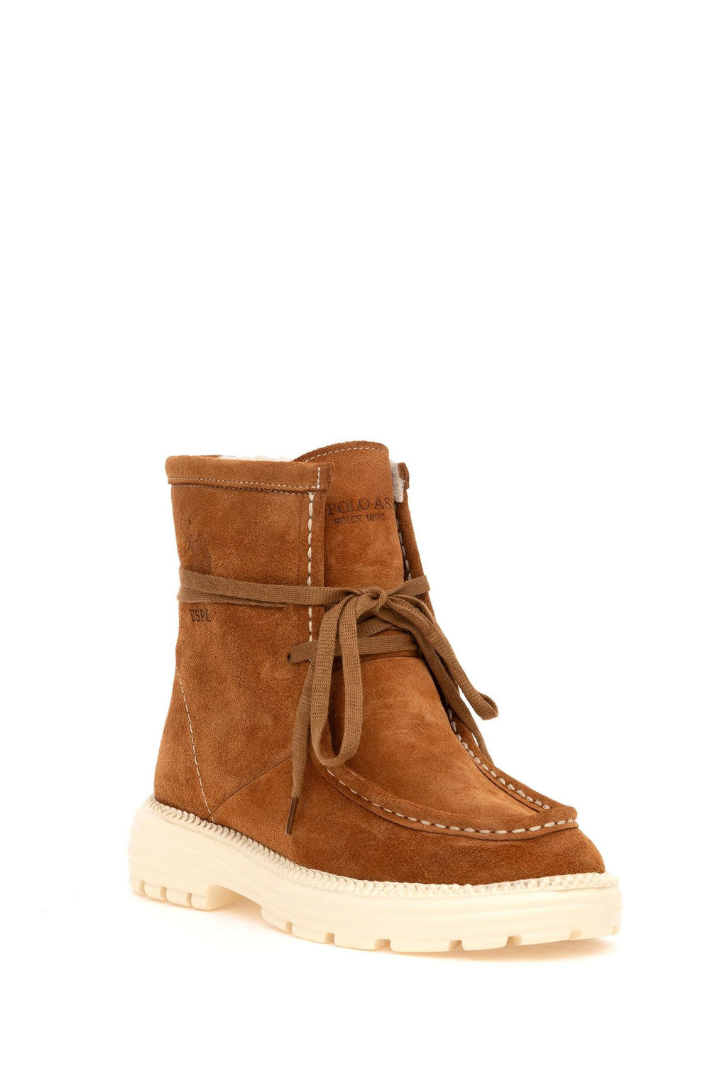 U. S. Polo Assn / Женские светло-коричневые ботинки - U.s. polo assn фото 8