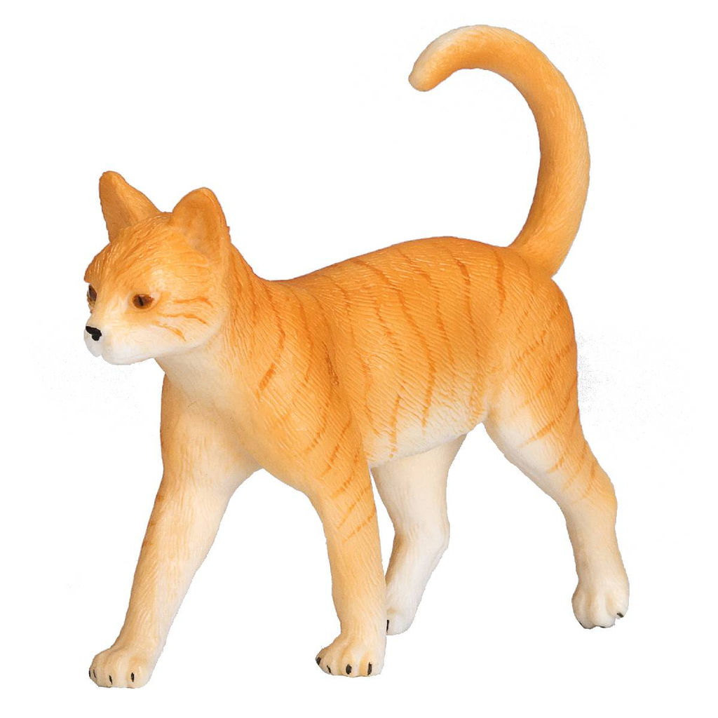 Кошка, рыжая полосатая
