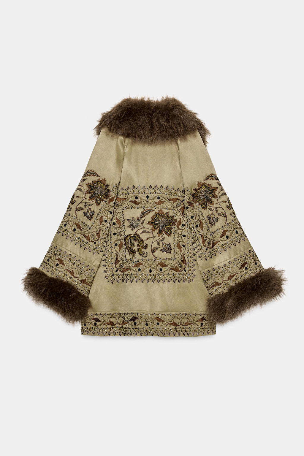 ZW COLLECTION LIMITED EDITION EMBROIDERED KIMONO - Zara фото 7