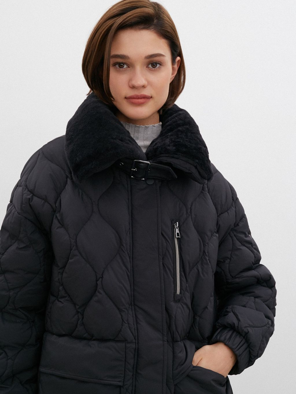 Conso/WDMF 220544 - nero Пуховая Куртка  фото 3