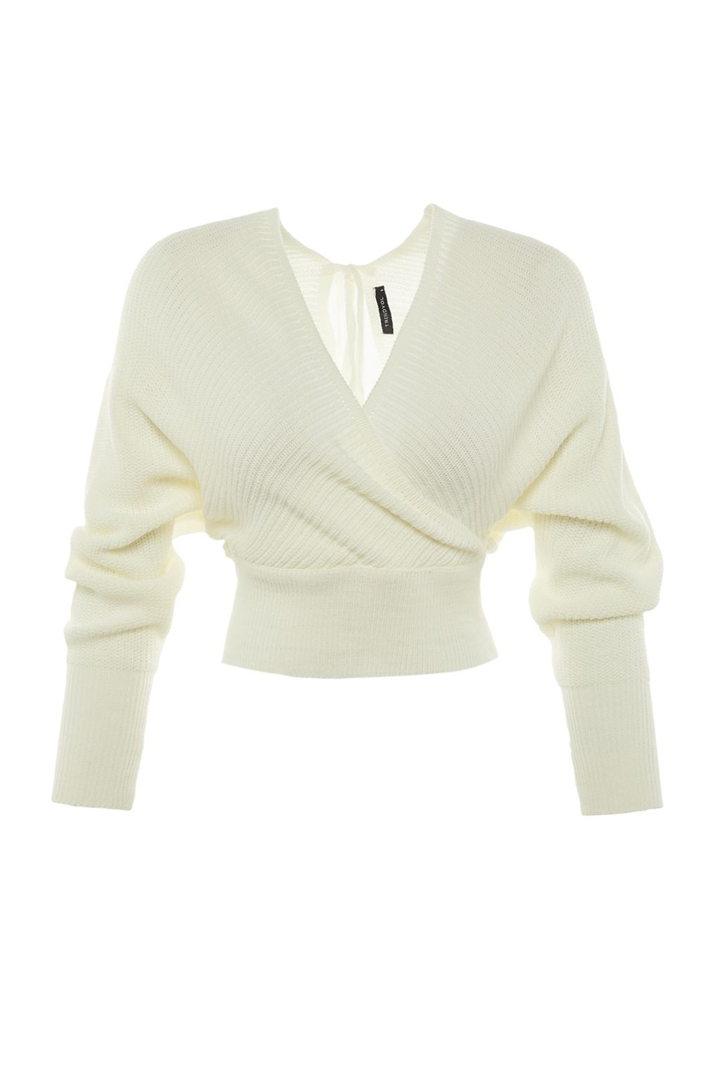 Bordo Kruvaze Triko Kazak TWOAW21KZ1277 - Trendyolmilla фото 24