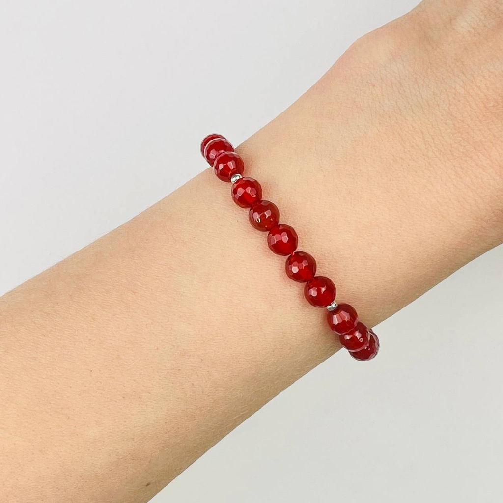 Браслет из Сердолика 15,5 см +