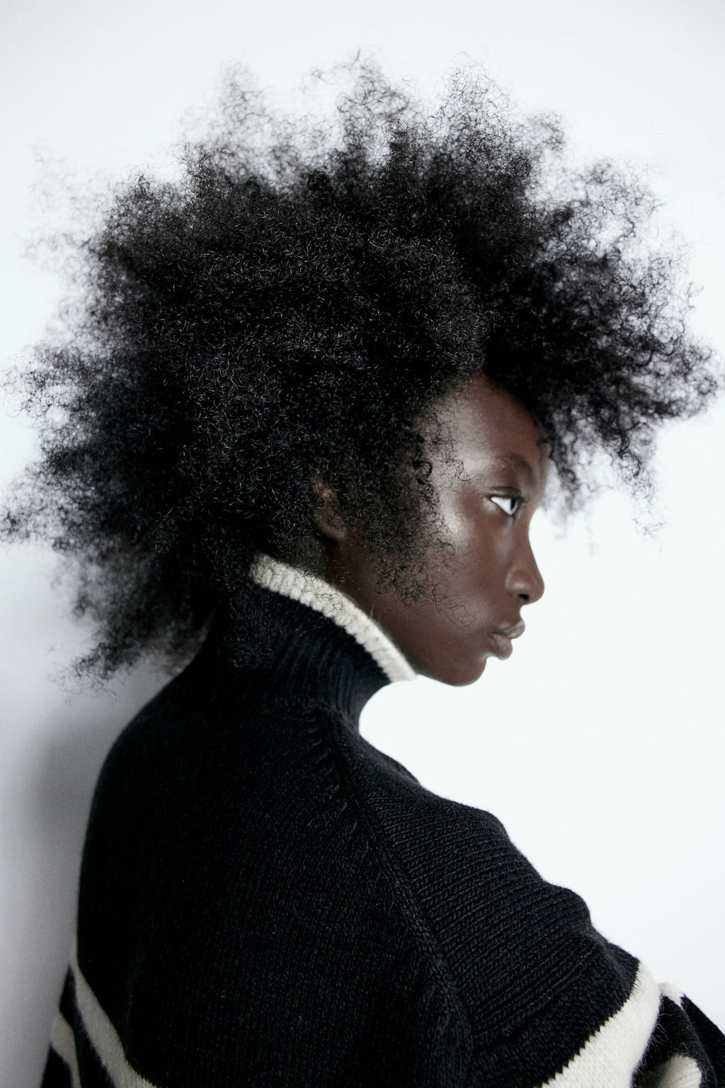 Jersey oversize de cuello alto - H&m фото 5