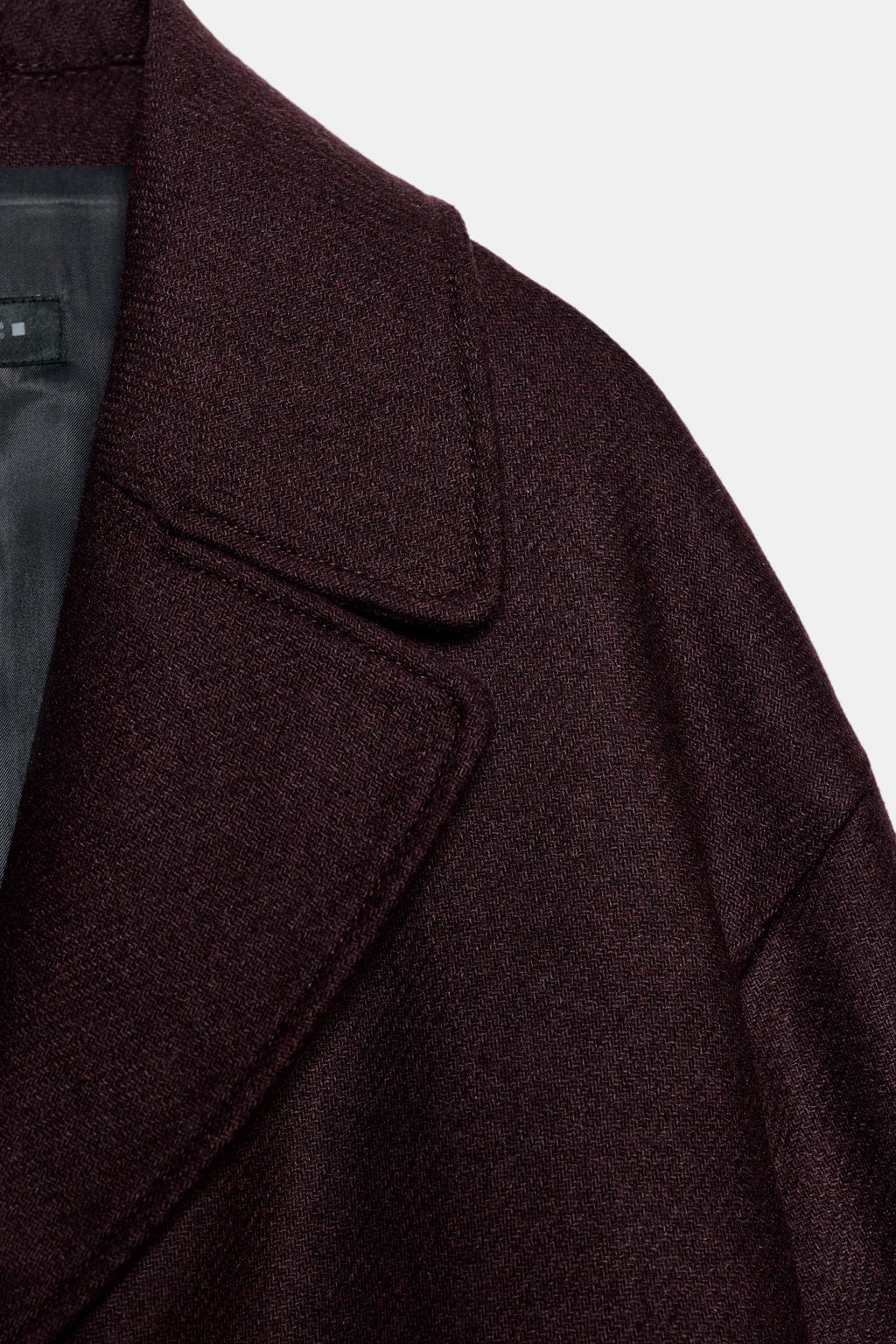 OVERSIZED LONG COAT - Zara фото 9