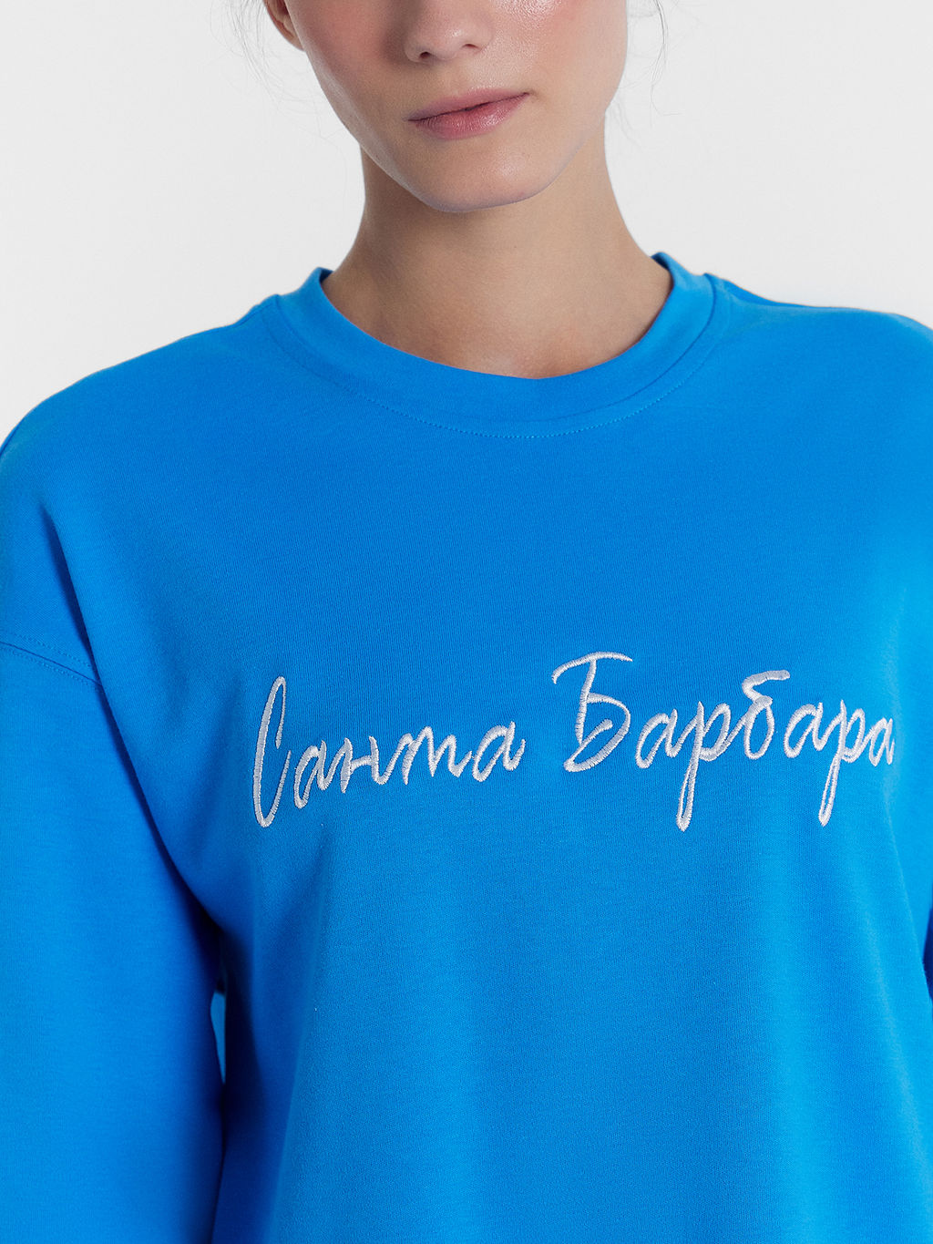 Комплект женский (футболка, шорты) лазурно-голубой лазурный голубой 592526 - Mark formelle фото 5