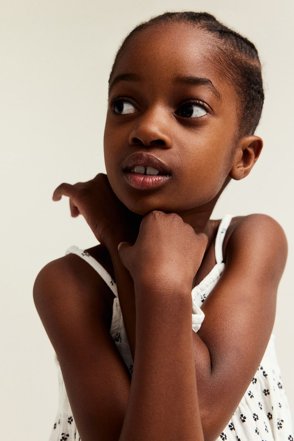 Vestido escalonado de muselina - H&m фото 2