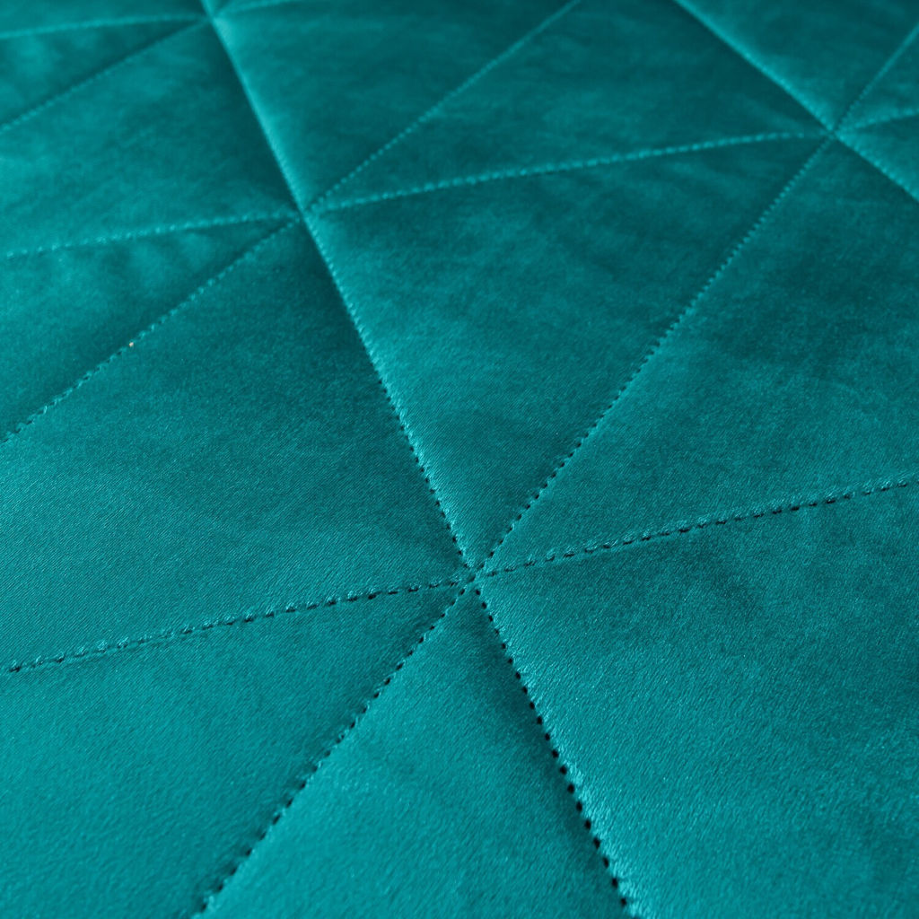 Велюровое покрывало в клетку и две наволочки OVL045 240*260/50-70 2 шт - Ситрейд фото 11