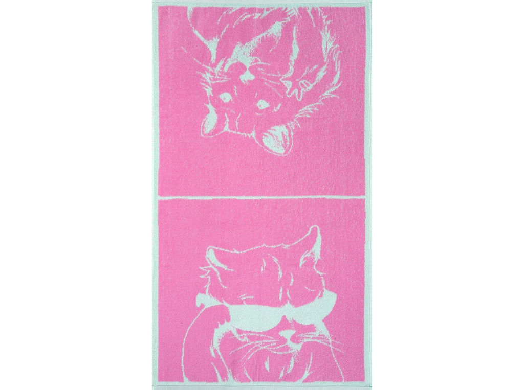 6с103.412ж1 Комяк для настроения(розов.10) Полотенце махровое 50х90см