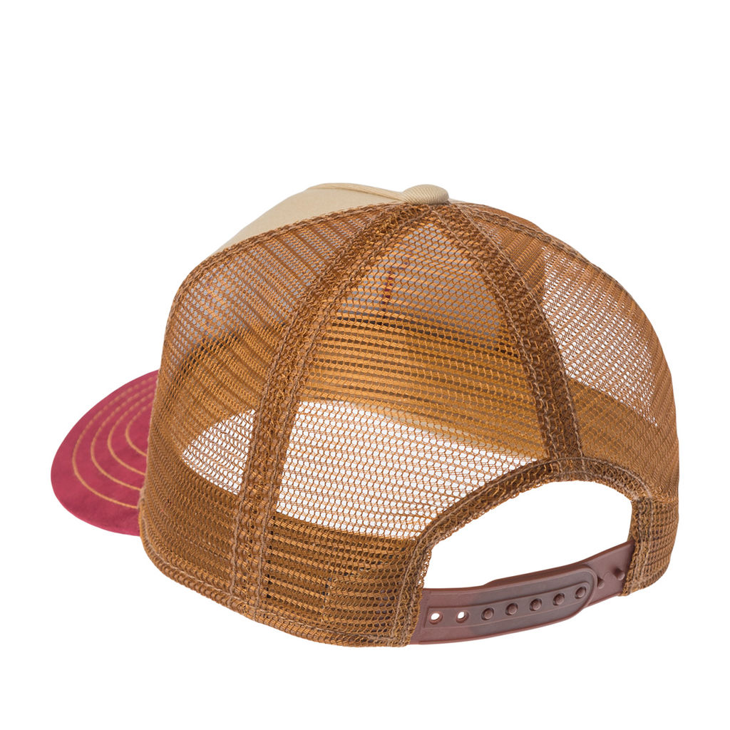 Бейсболка STETSON арт. 7741104K TRUCKER CAP RODEO (бежевый / красный)  фото 2
