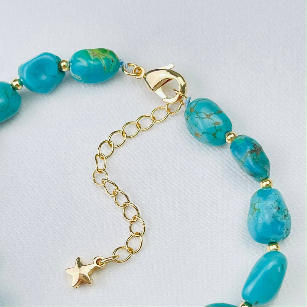 Браслет из Бирюзы 18 см +