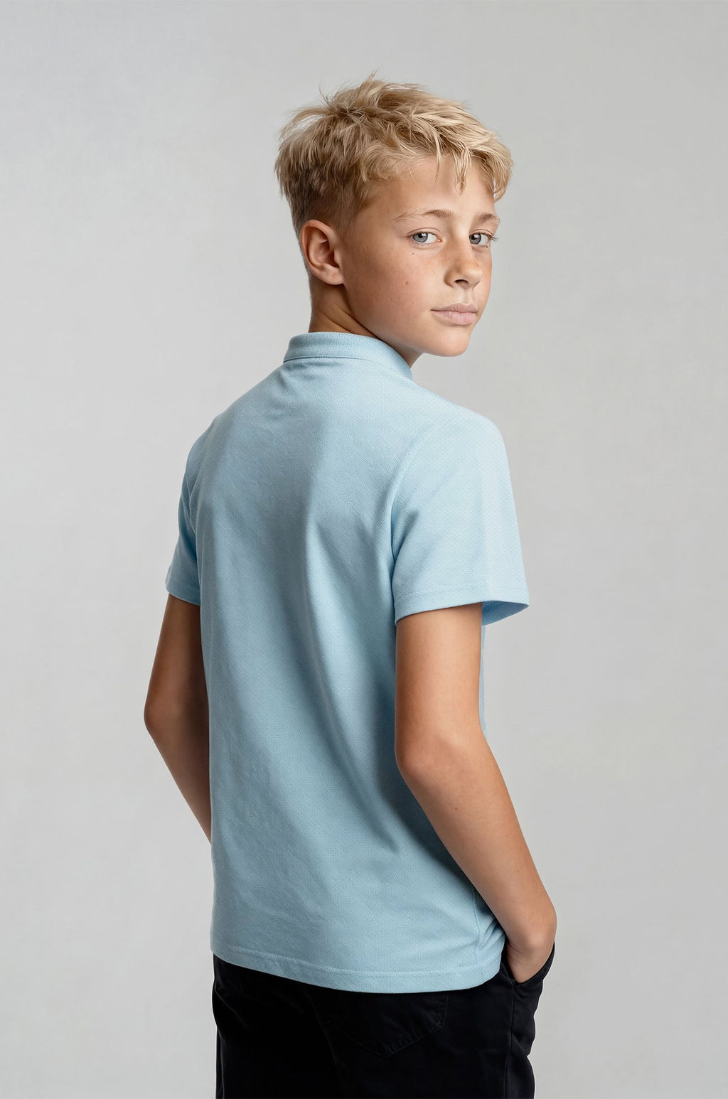 Футболка-поло с коротким рукавом для мальчика Happyfox