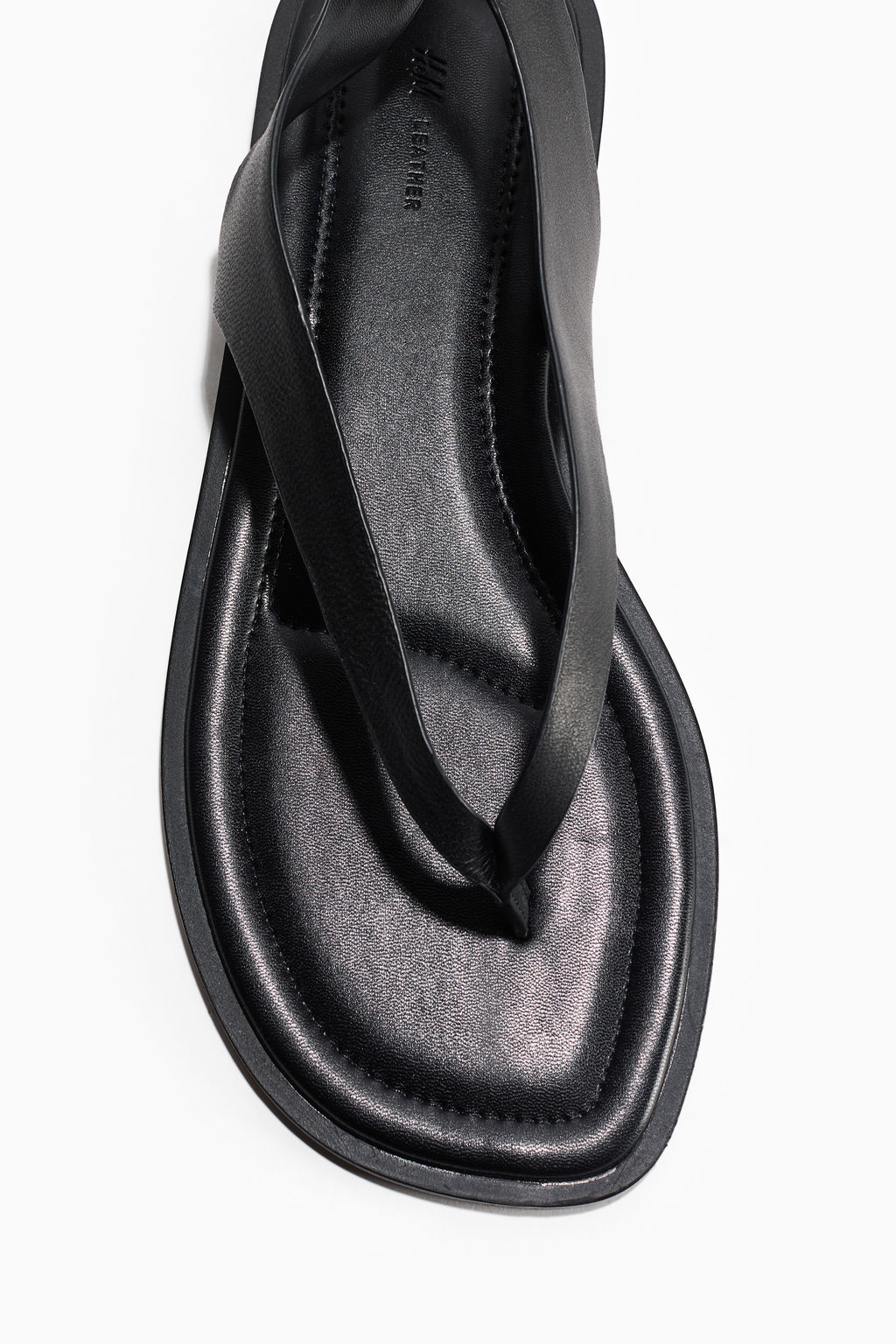 Sandalias de piel con lazada - H&m фото 2