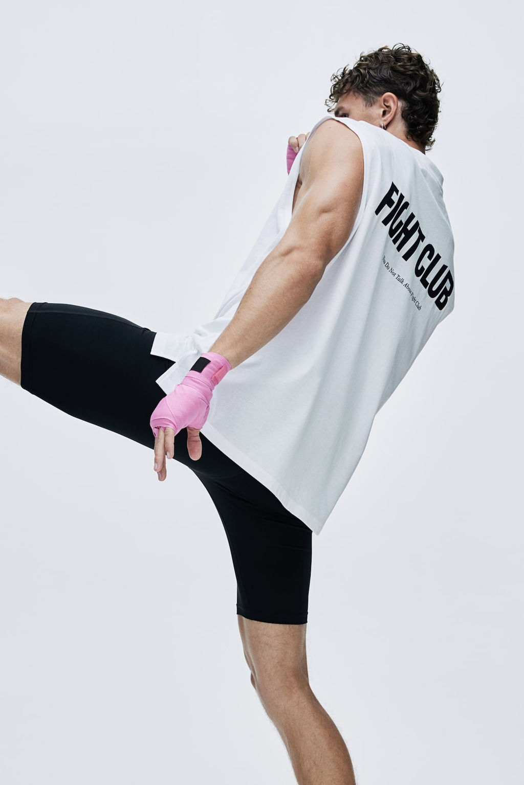 Camiseta de deporte en DryMove Loose Fit - H&m фото 3