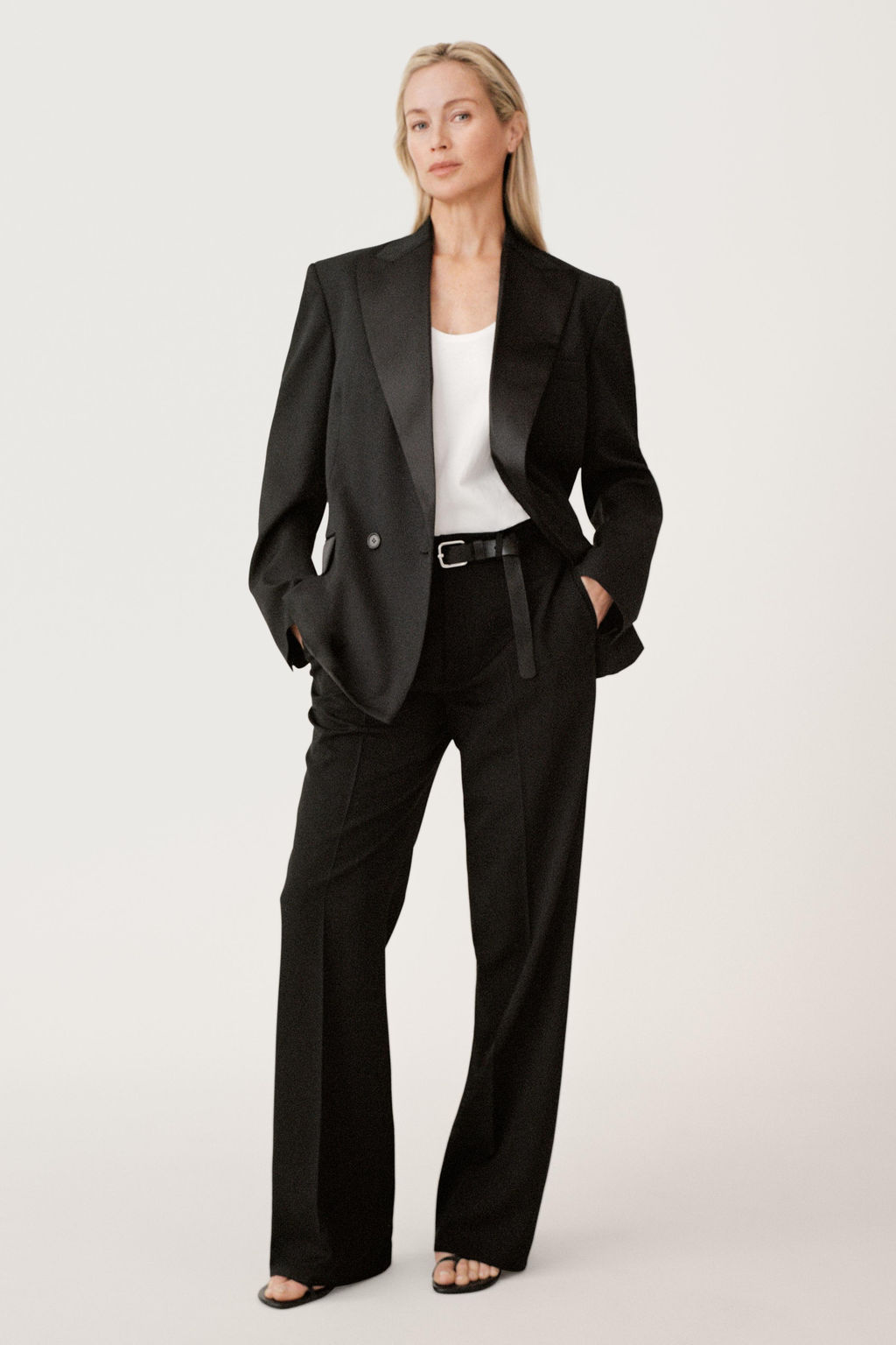 CONTRAST DOUBLE-BREASTED BLAZER 50TH ANNIVERSARY - Zara фото 5