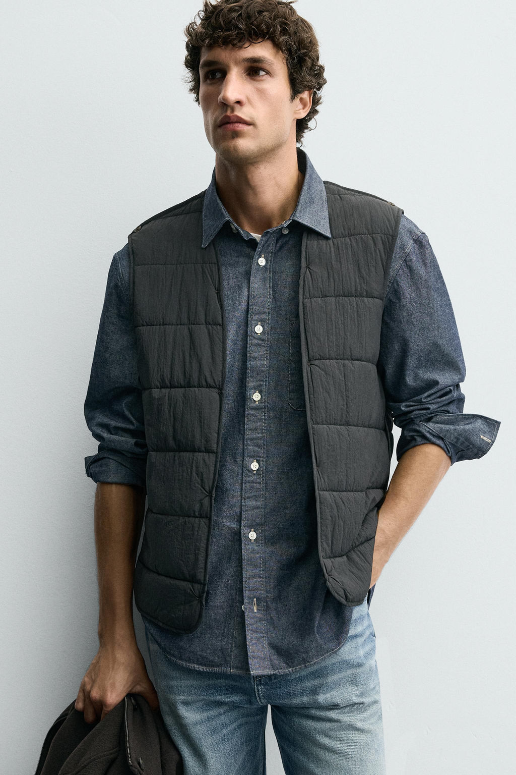 JACKET WITH DETACHABLE LINING - Zara фото 8