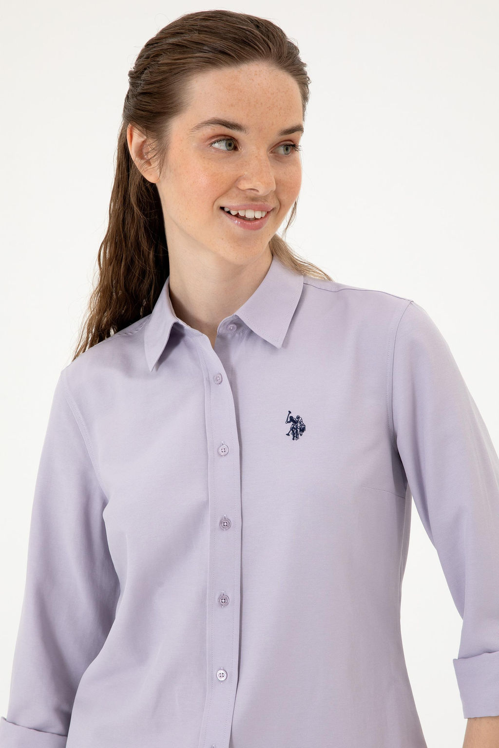 Kad_n Mor Uzun Kollu Basic G_mlek Sepette S_rpriz _ndirim - U.s. polo assn фото 2