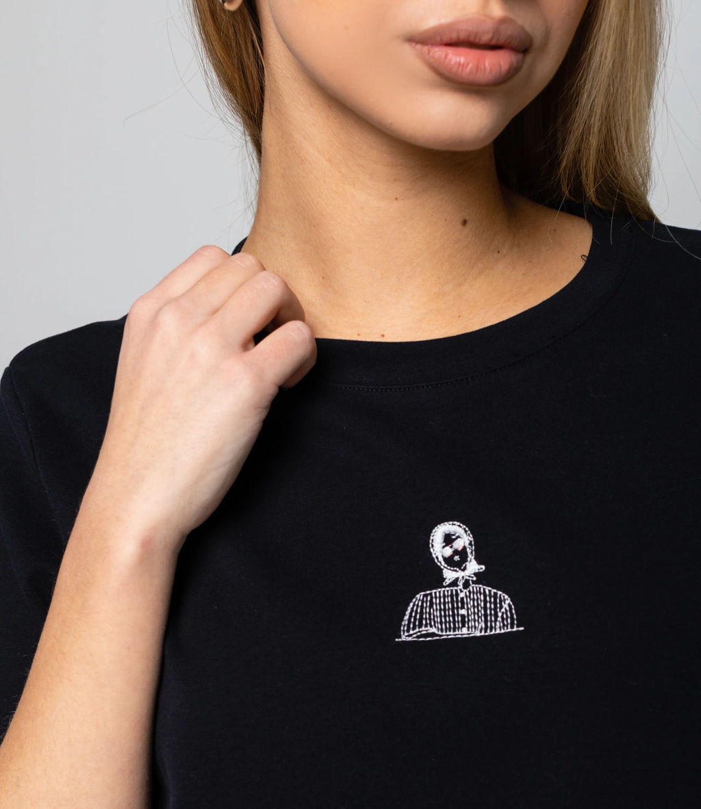 Футболка #КТ6120, чёрный - Dommod фото 5