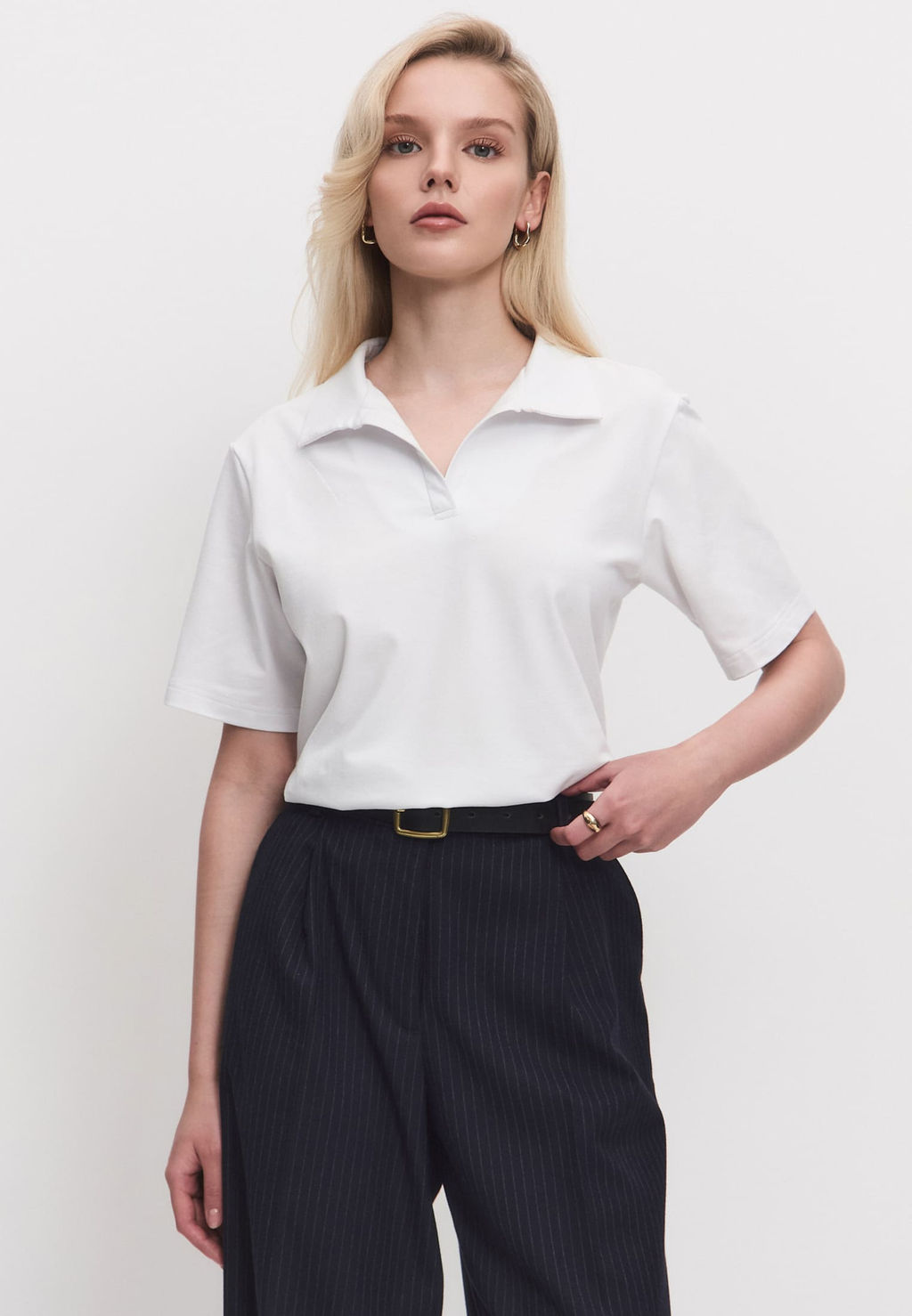 Футболка-поло женская 25234-492 мокко - Avese фото 193