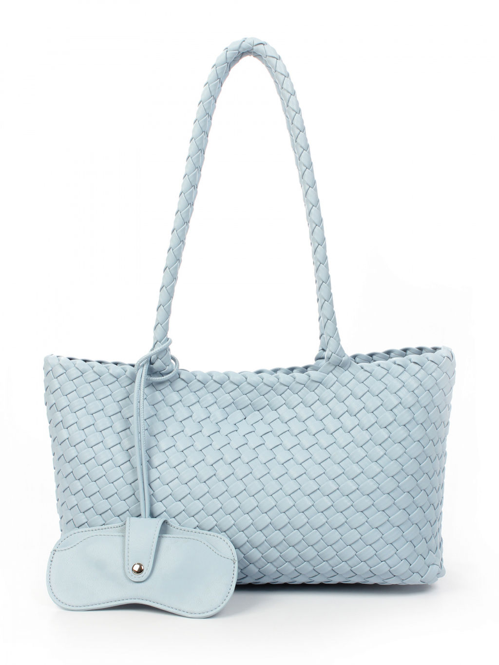 LACCOMA сумка СУ1056-голубой эко кожа хлопок