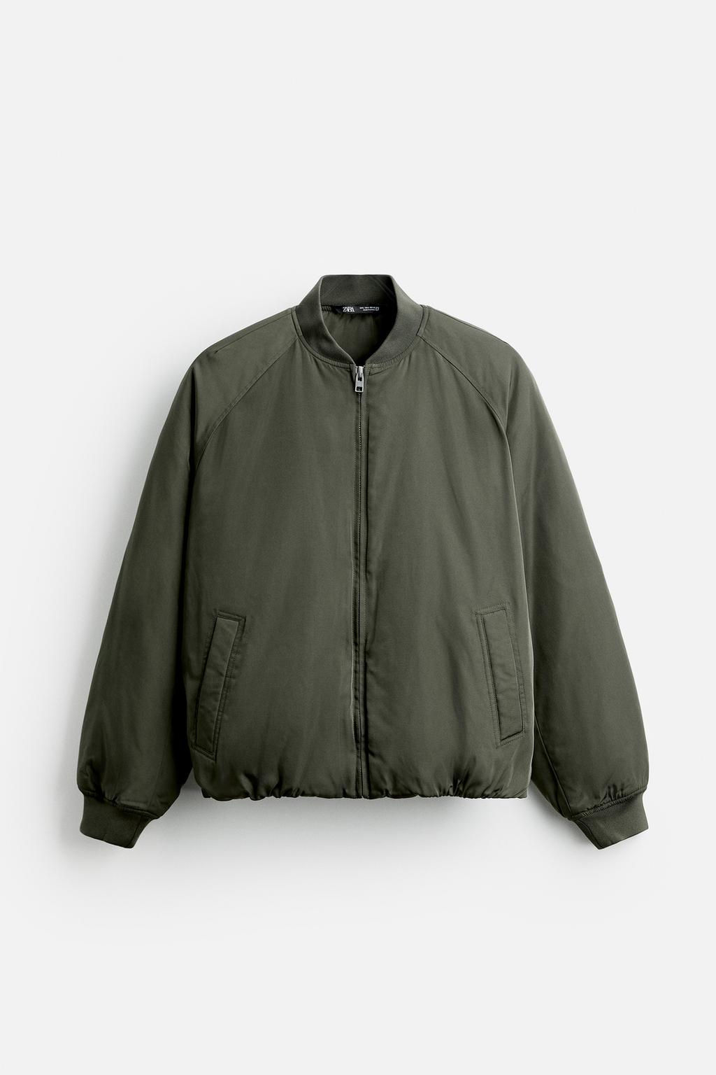 QUILTED BOMBER JACKET - Zara фото 7