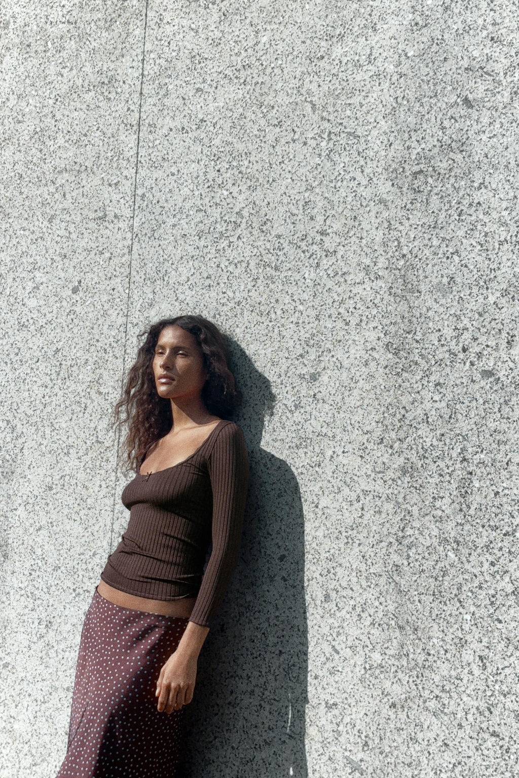 SATIN MIDI SKIRT - Zara фото 3