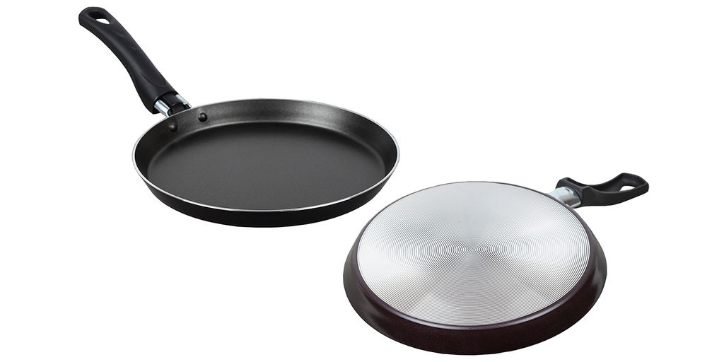 АП_Сковорода для блинов 220 мм, антиприг/покр. 1 ручка, б/кр, а/п, Сплав А5, арт. РАП82662204 Калитв