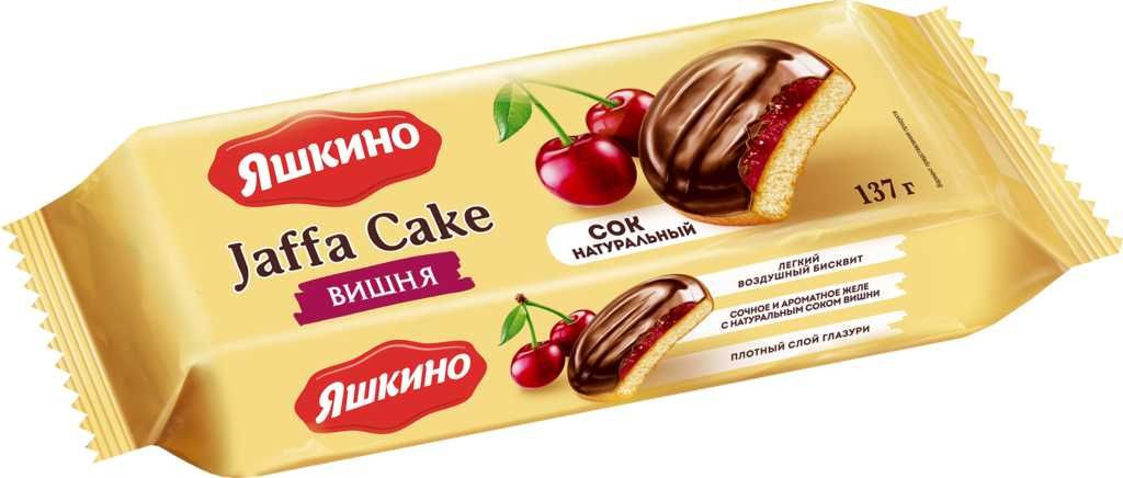 Яшкино, печенье Вишня, сдобное, 137 г фото 2