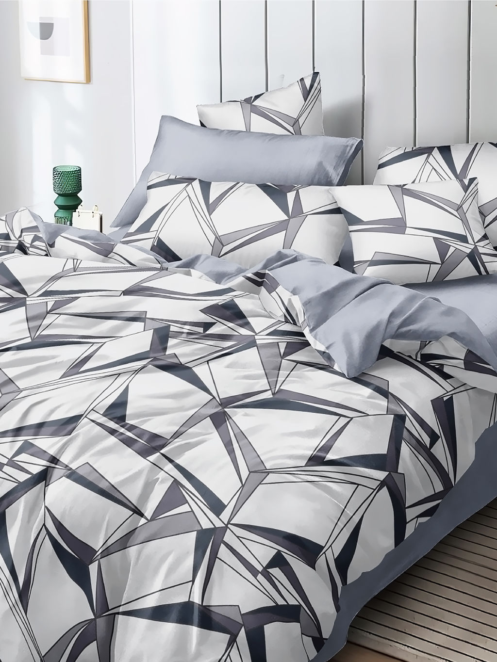 Постельное белье поплин эксклюзив на молнии - Мартин 1.5 сп. (нав.70х70)