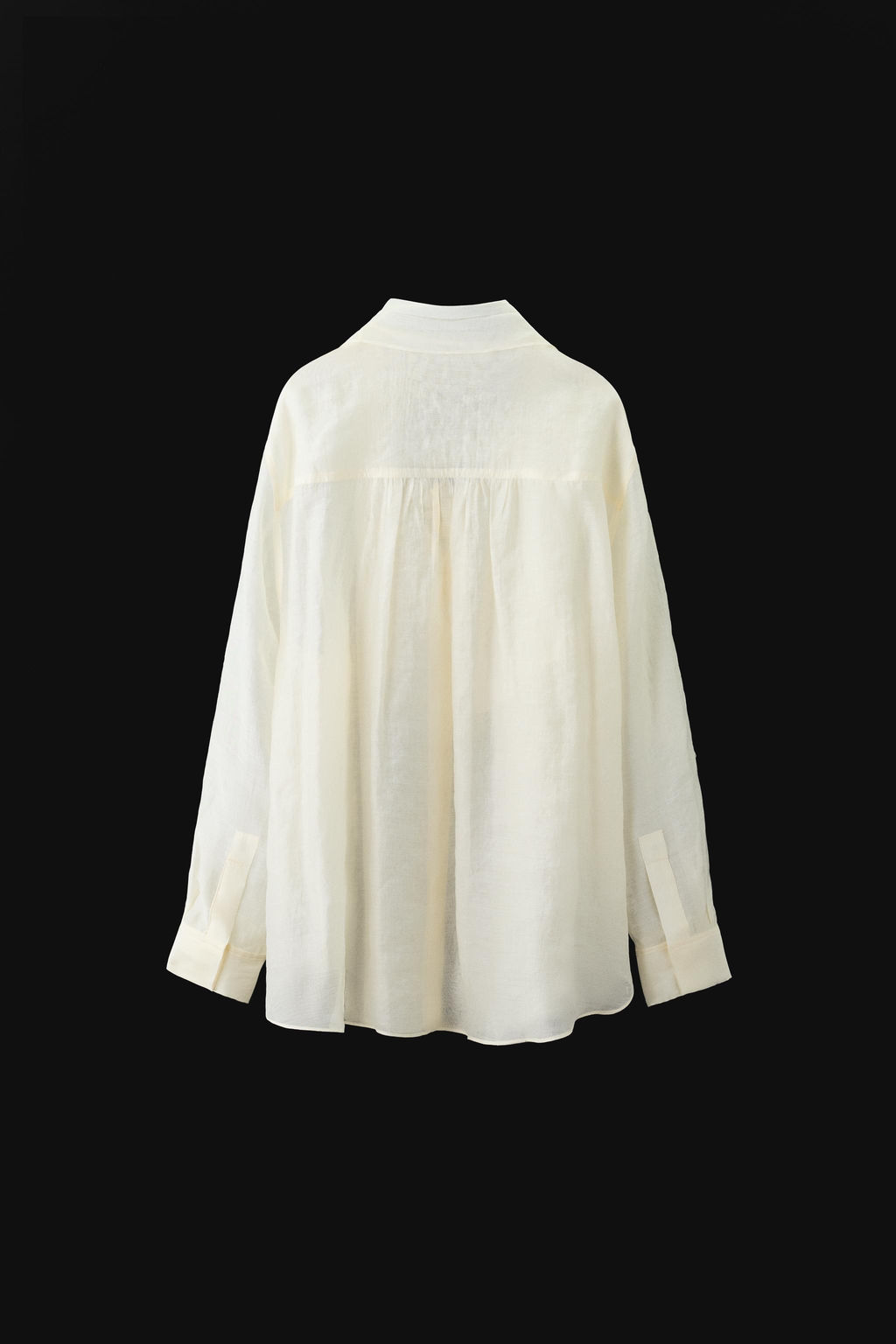 CAMISA PA?UELO ZW COLLECTION / Crudo - Zara фото 8