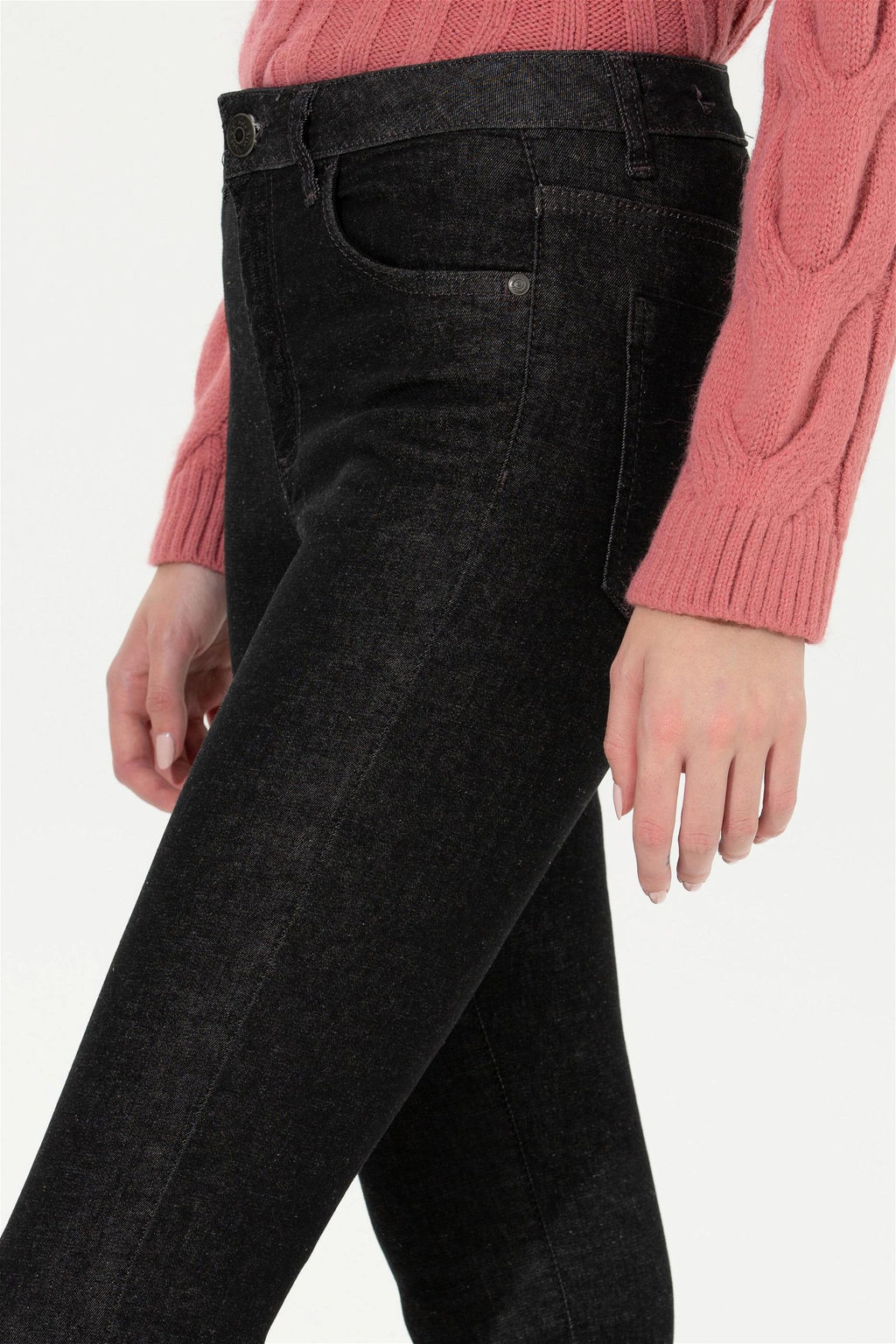 Женские серые джинсовые брюки Неожиданная скидка в корзине - U.s. polo assn фото 5