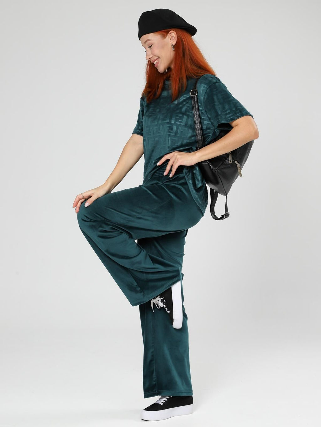 IV-CAPRIZ Элнора-Жаккард - костюм из велюра с лайкрой фото 41