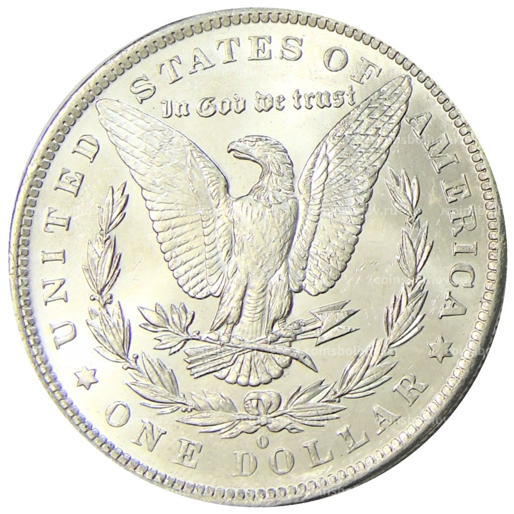 1 доллар 1883 года O США Доллар Моргана