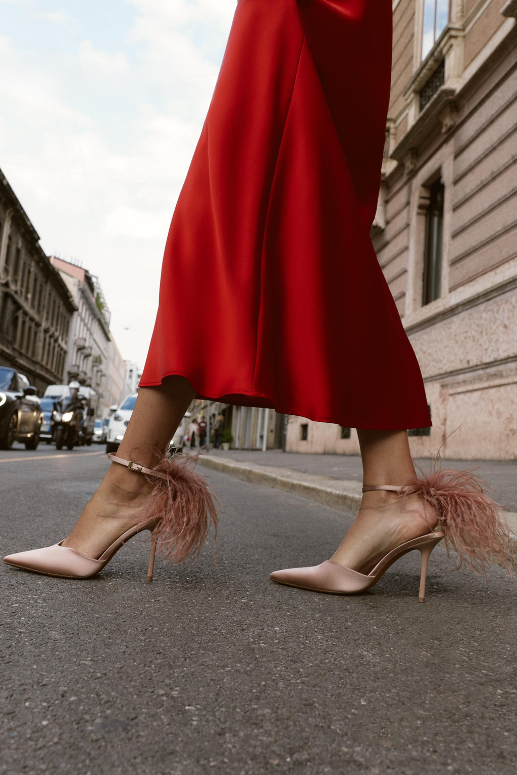 FEATHER HIGH HEELS - Zara фото 2