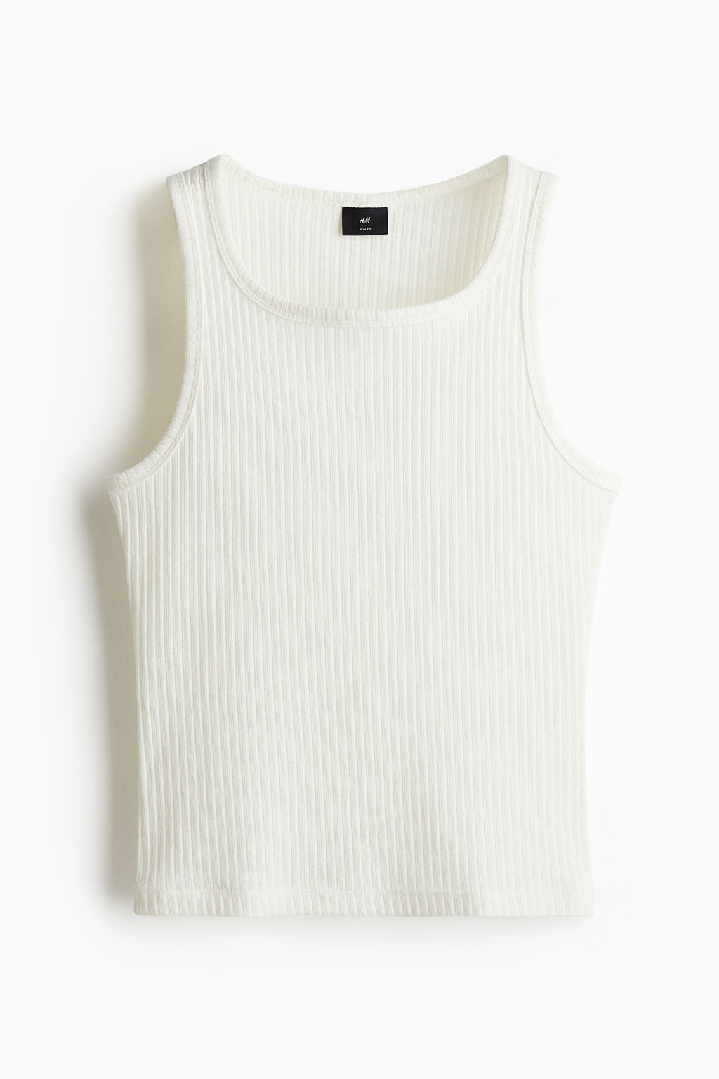 Camiseta sin mangas en canal? Slim Fit - H&m фото 2
