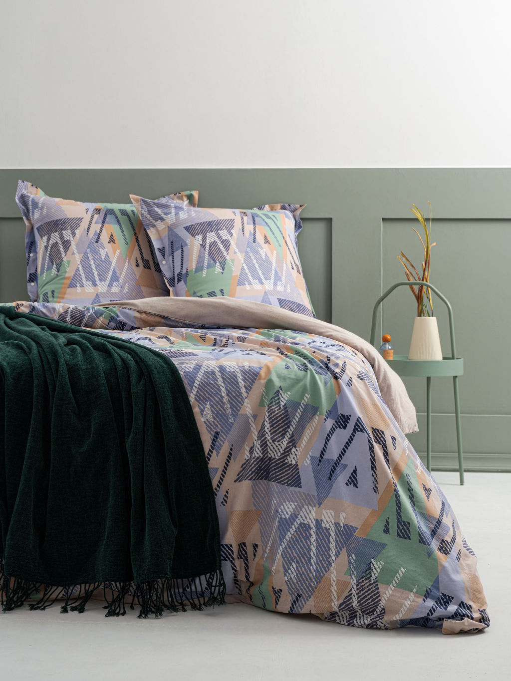 КПБ ЭКОДОМ Персик 20249-1/1,5сп - Шуйские ситцы фото 2