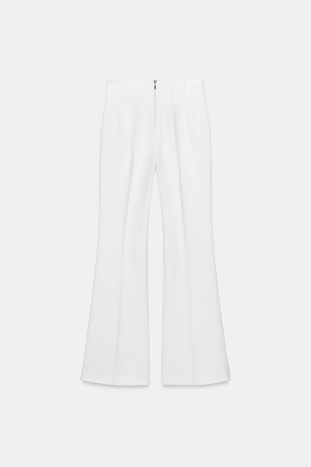 HIGH-WAIST TROUSERS WITH BACK ZIP - Zara фото 28