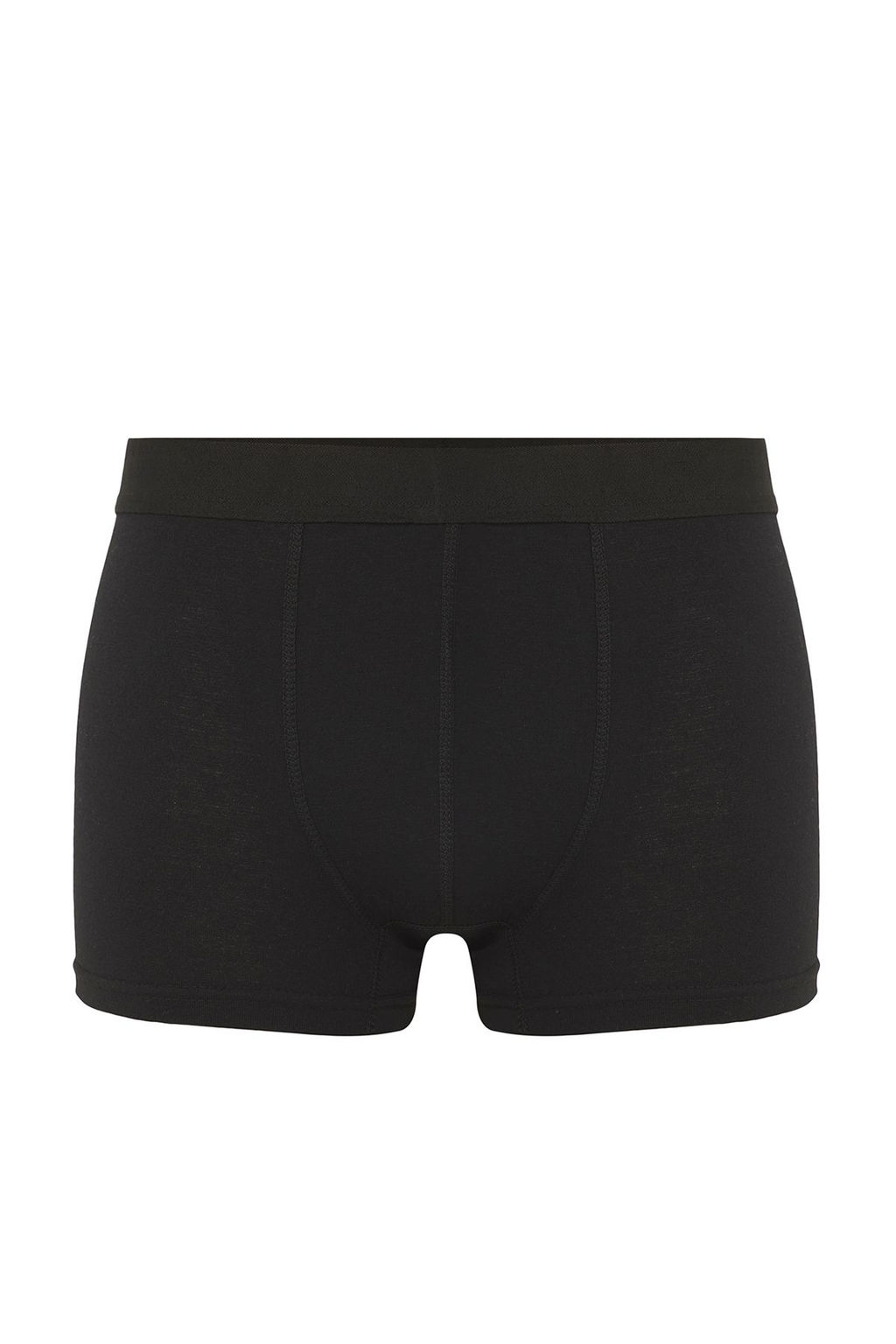 Siyah 10lu Paket Duz Erkek Boxer TMNSS24BX00025 - Trendyolmilla фото 4