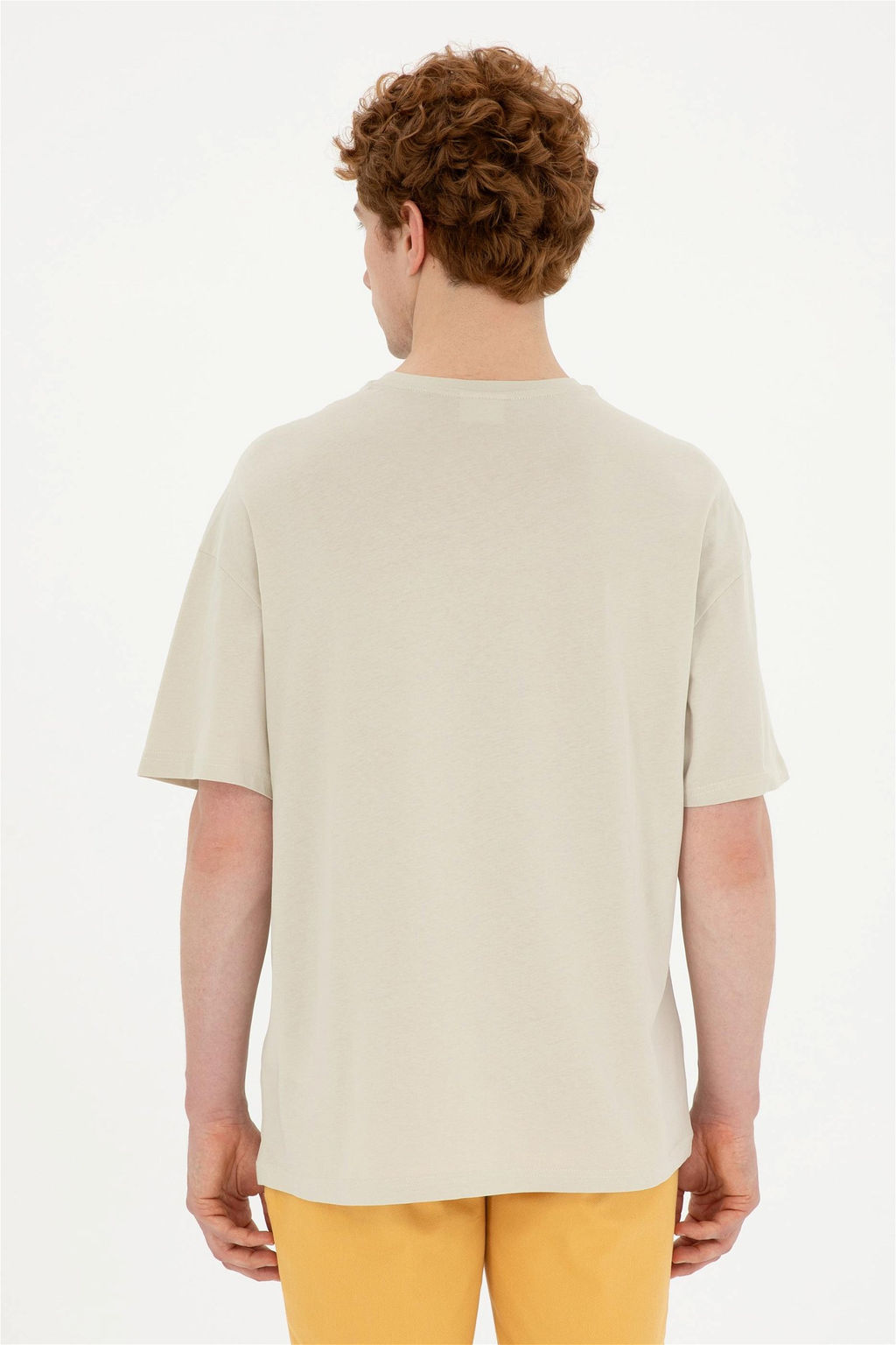 Футболка мужская U.S. Polo Assn хлопок stone  фото 5