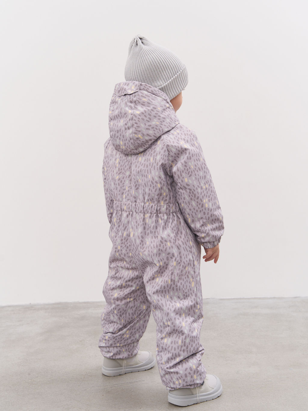 Комбинезон демисезонный мембранный Солнечные зайчики - серый 0+ - Bungly фото 10