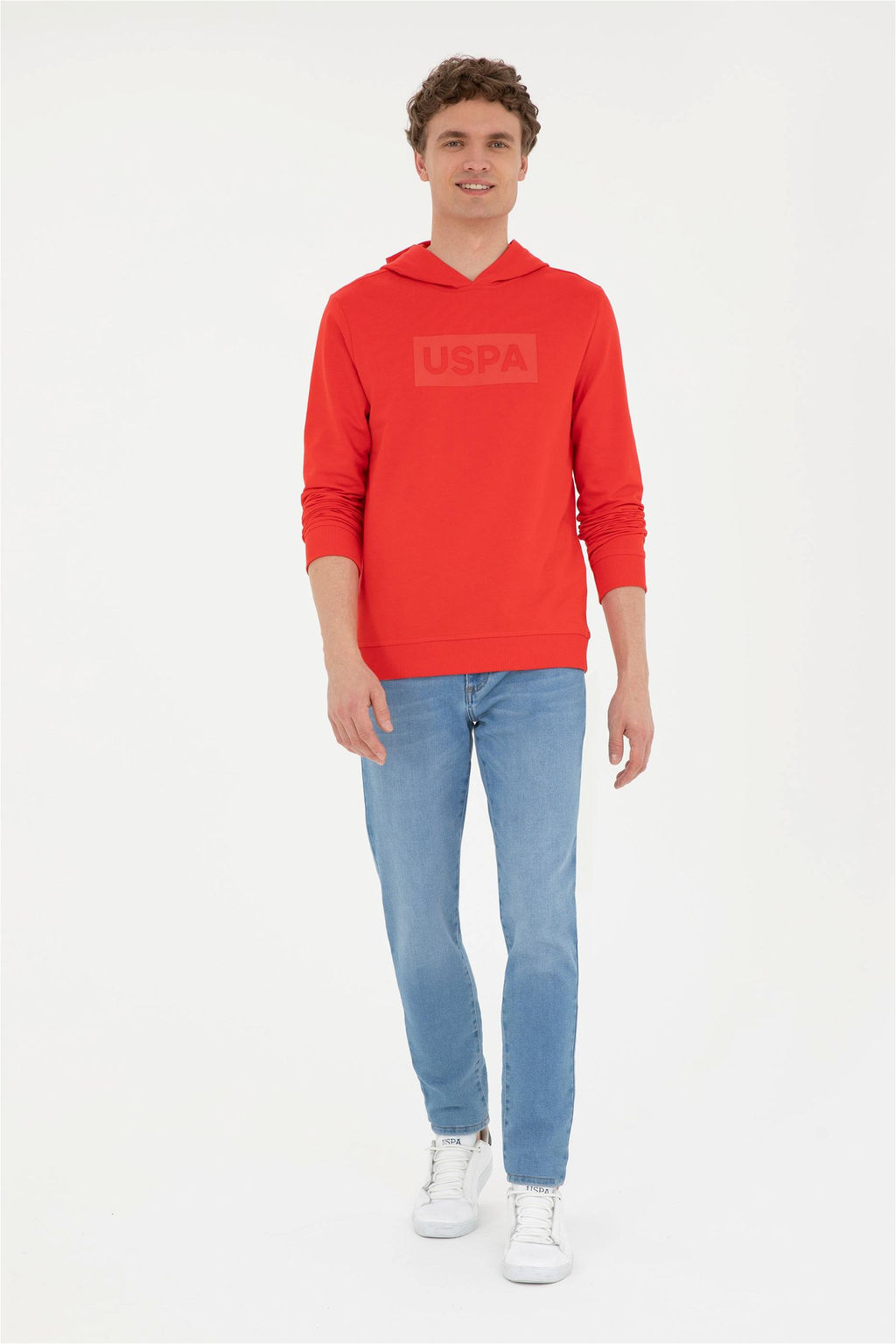 Мужской красный свитшот Неожиданная скидка в корзине - U.s. polo assn фото 4