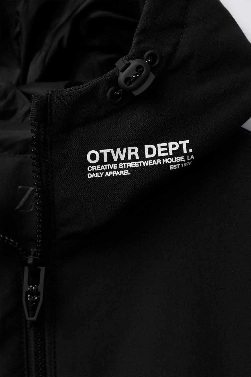 FAUX SHEARLING AND NYLON JACKET - Zara фото 7