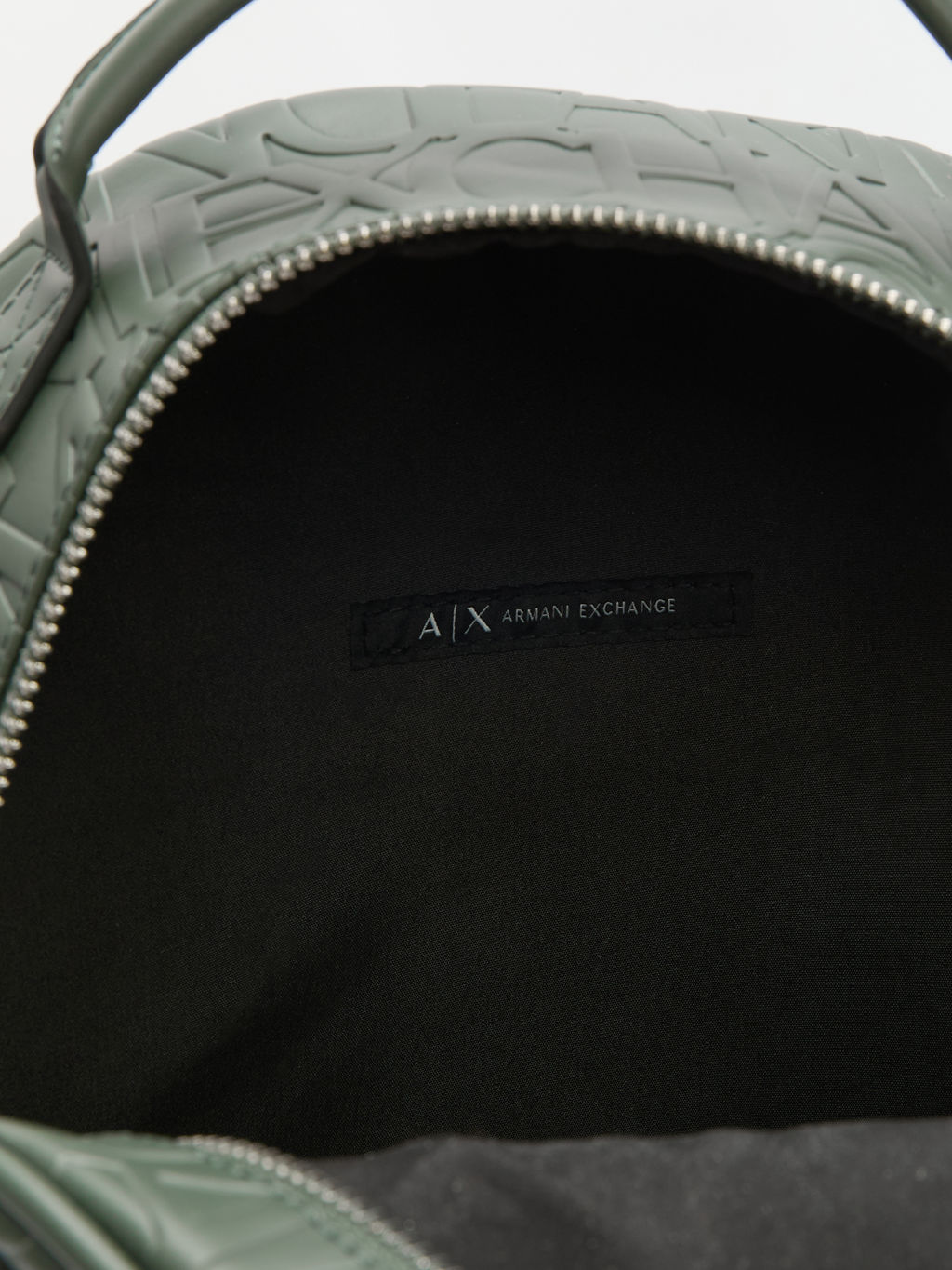 Женский рюкзак ARMANI EXCHANGE LIZ Артикул 4081507, серо-зеленый  фото 5